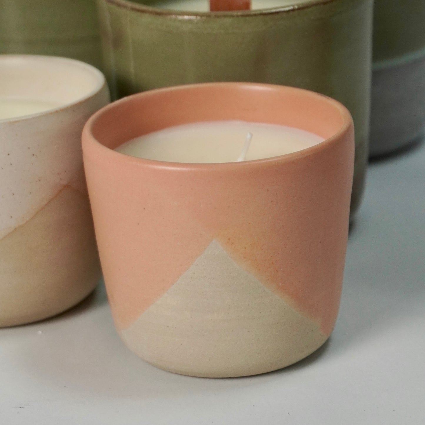 Bougies artisanales à la fleur d'oranger