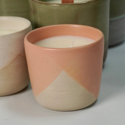 Bougies artisanales à la fleur d'oranger