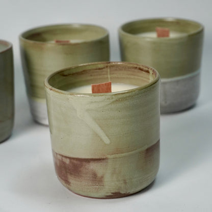 Bougies artisanales à la fleur d'oranger