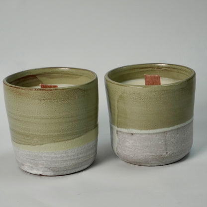 Bougies artisanales à la fleur d'oranger