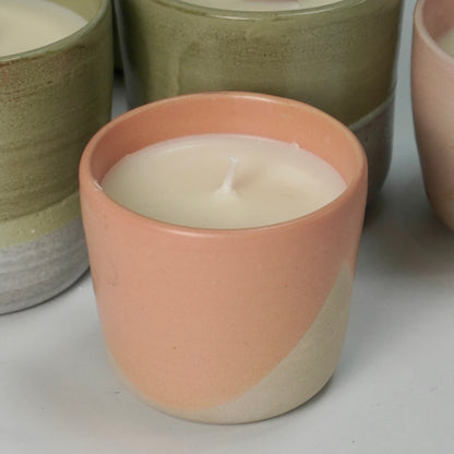 Bougies artisanales à la fleur d'oranger