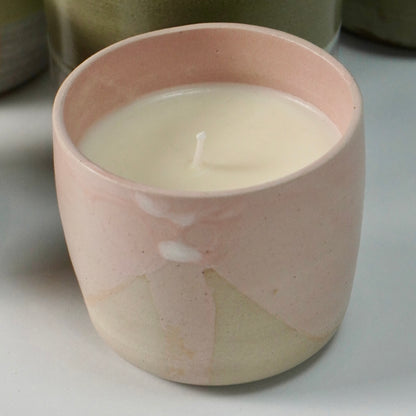 Bougies artisanales à la fleur d'oranger