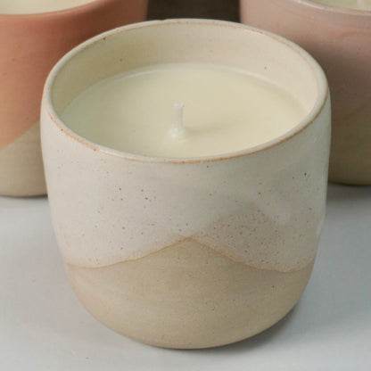 Bougies artisanales à la fleur d'oranger