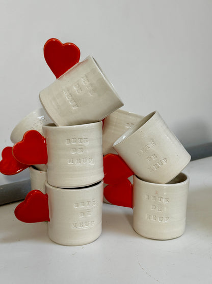 Tasse BETE DE MEUF // COLLAB MELLYCAKE ❤️